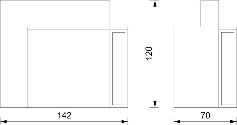 Meuble de Réception INDUSTRIAL DESK