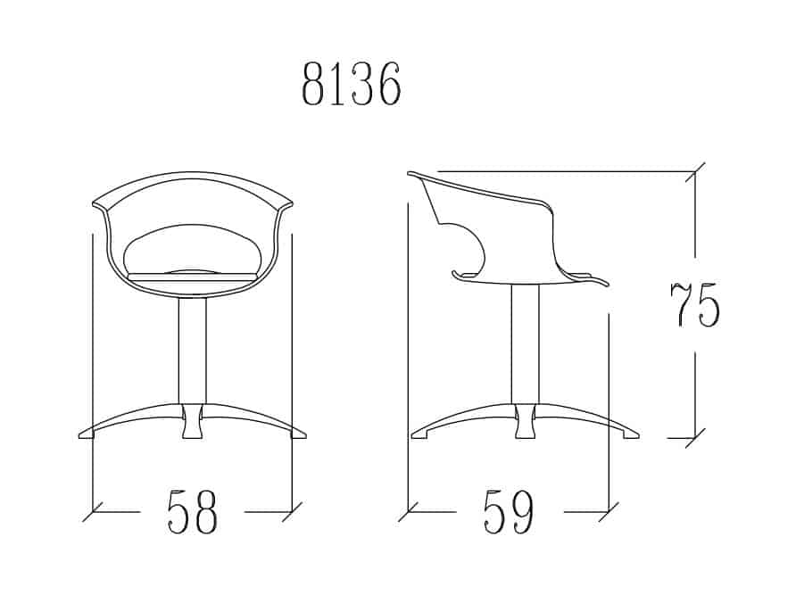 Fauteuil de Coiffure APPLE