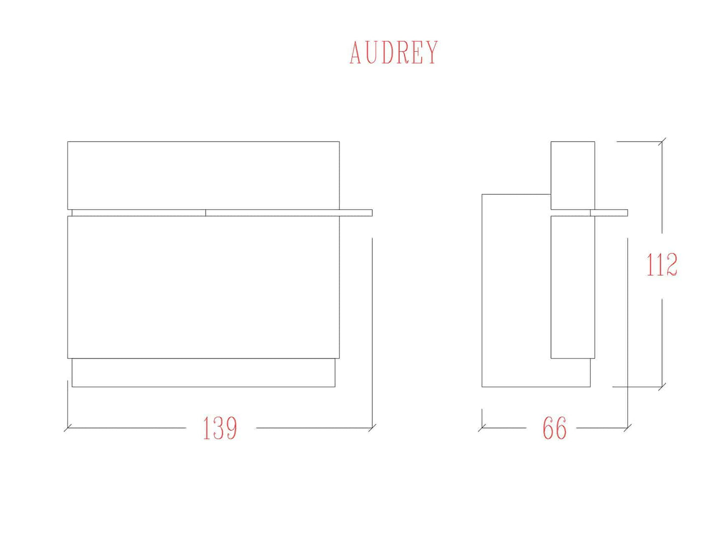 Meuble de Réception AUDREY
