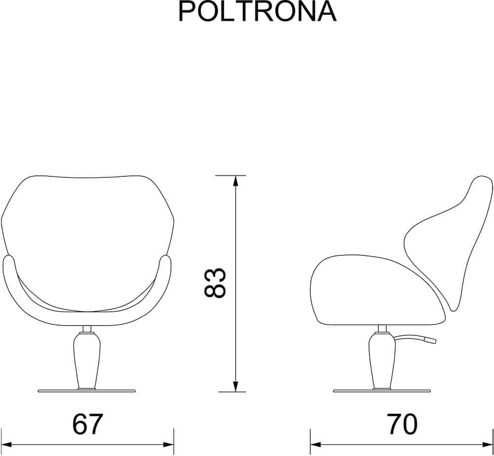 Fauteuil de Coiffure FLORA