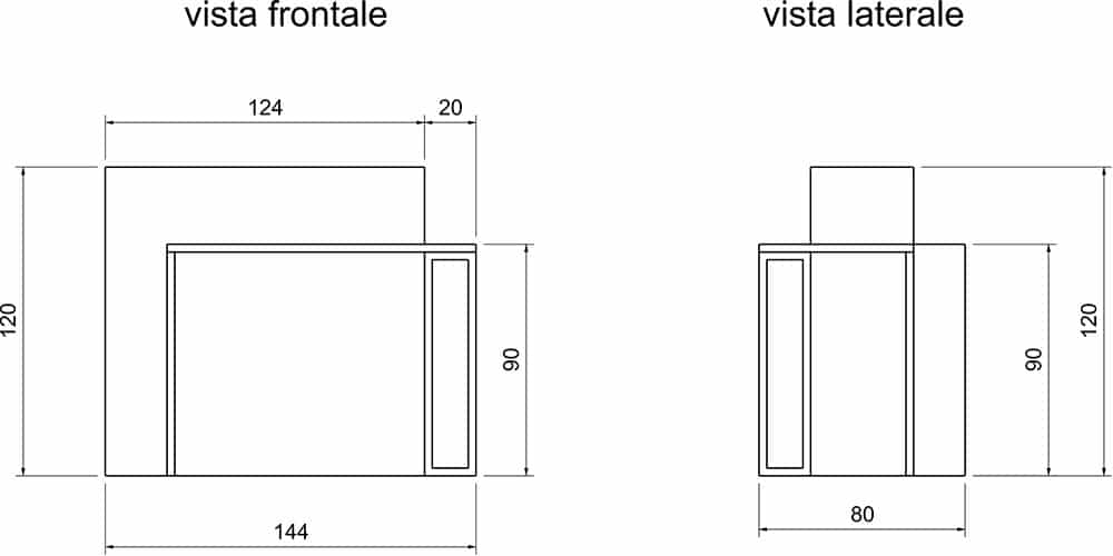 Meuble de Réception TAVOLO CASSA FANCY