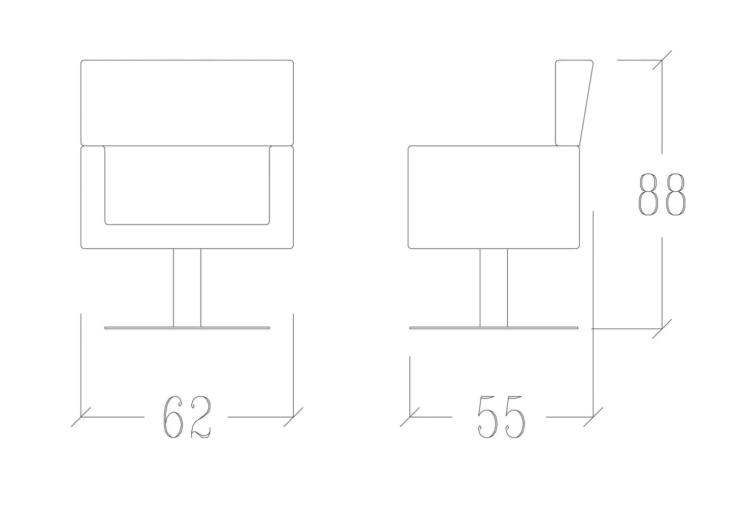 Fauteuil de Coiffure PICCADILLY