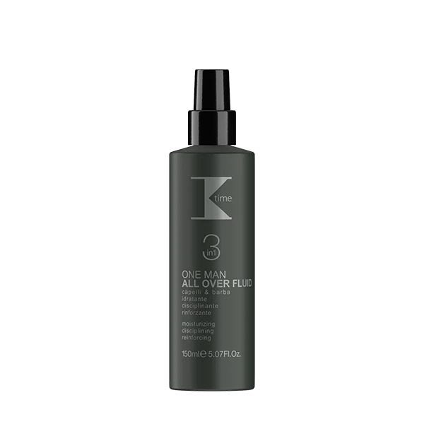 FLUIDE 3 EN 1 POUR CHEVEUX ET BARBE - ONE MAN ALL OVER FLUID