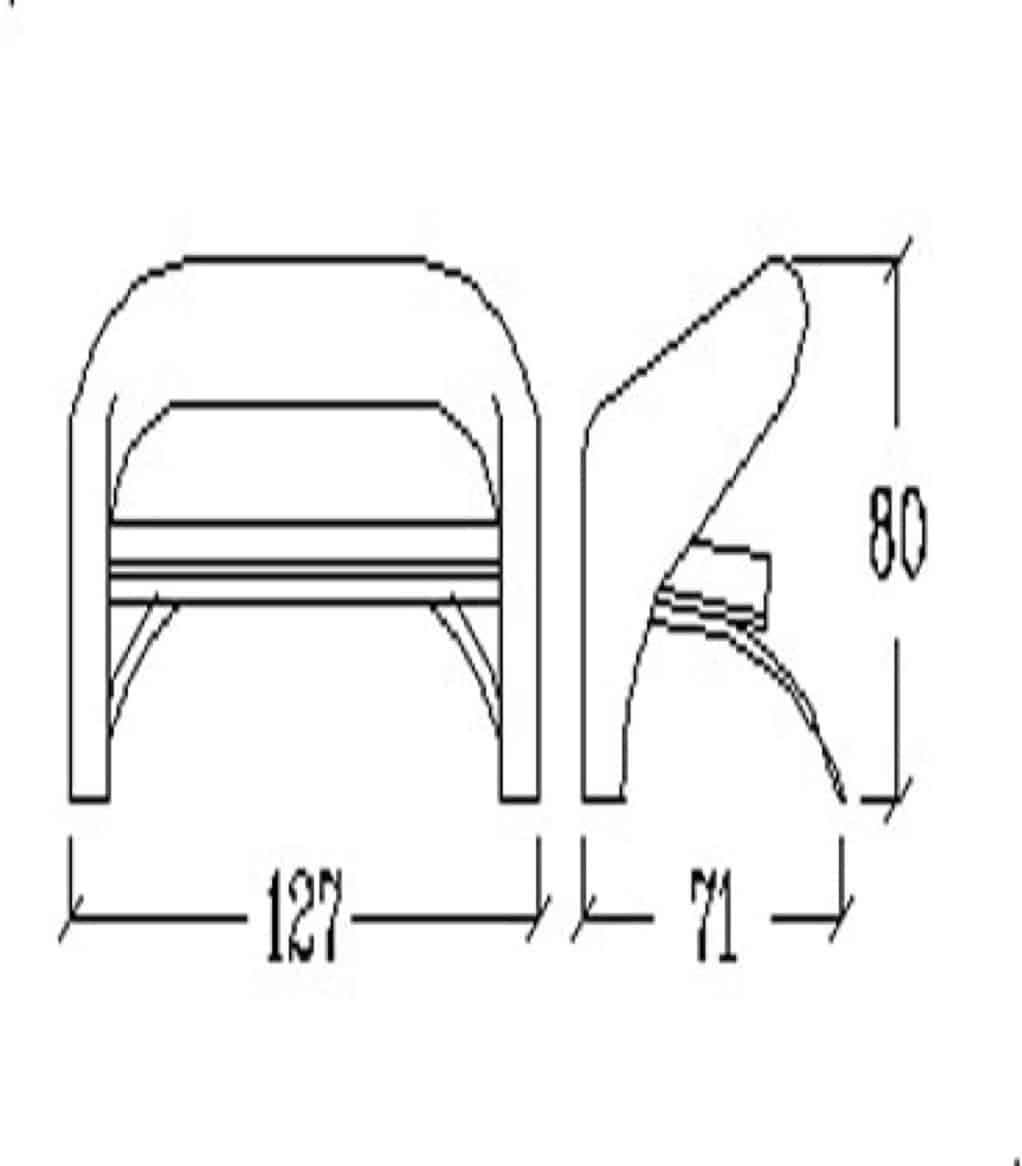 Fauteuil d'Attente GINEVRA