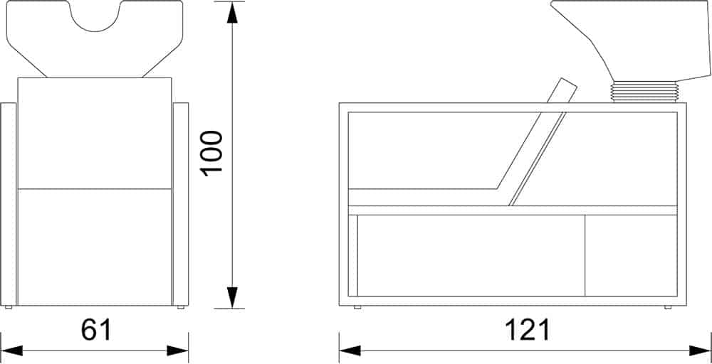 Fauteuil de Lavage INDUSTRIAL