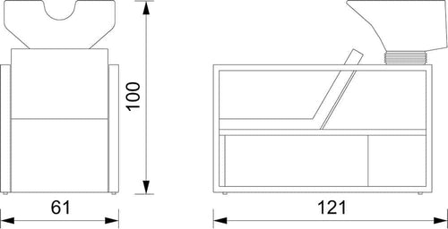 Fauteuil de Lavage INDUSTRIAL