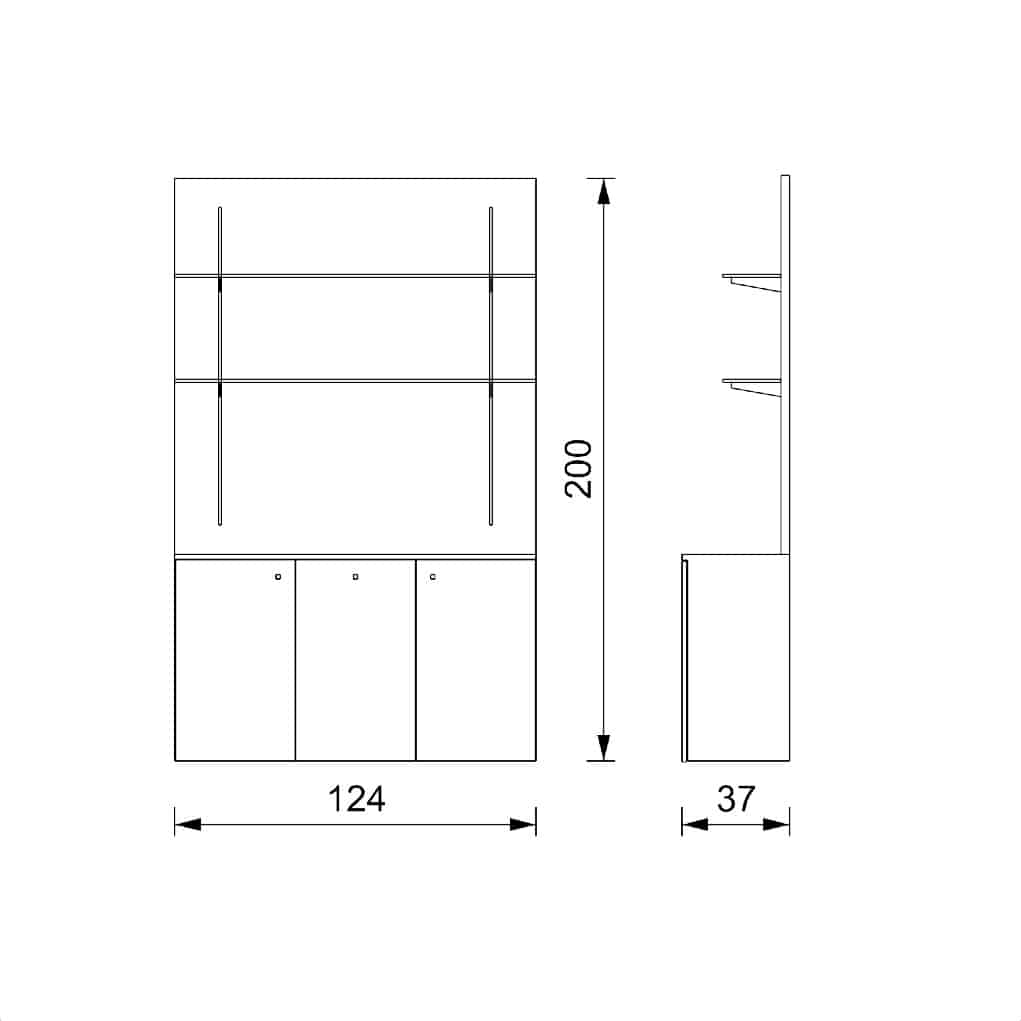 Meuble de Travail MOBILI