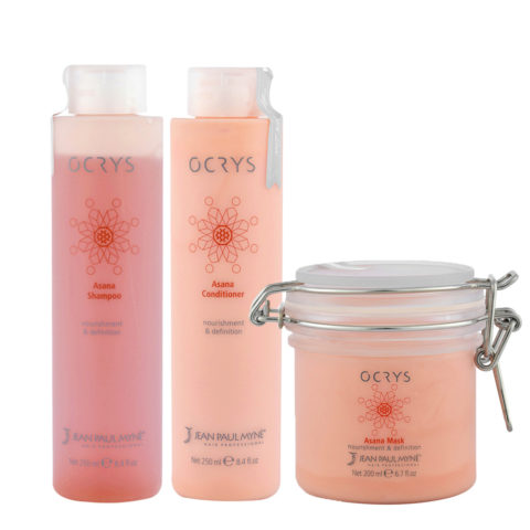 KIT Ocrys Asana Shampoo250ml Conditoner250ml Mask 200ml