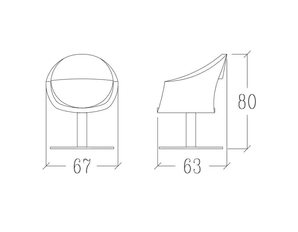 Fauteuil de Coiffure DEVIL