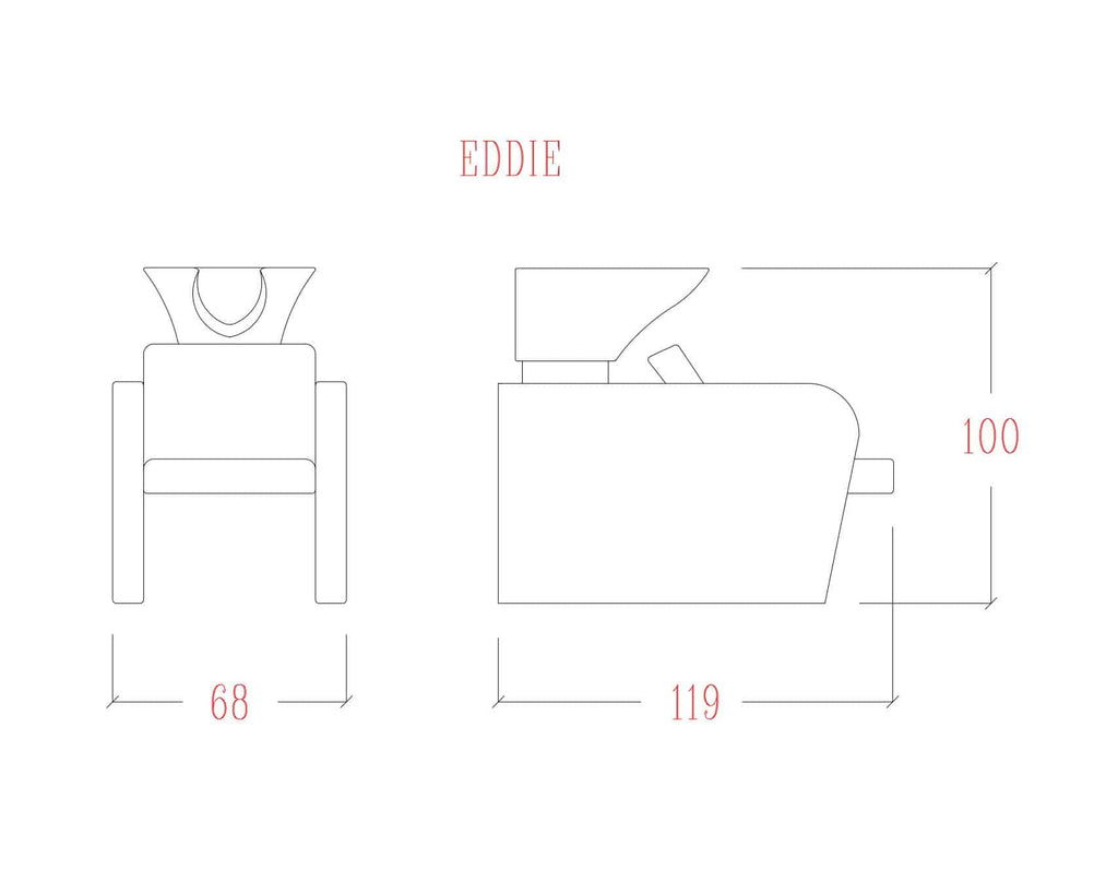 Fauteuil de Lavage EDDIE