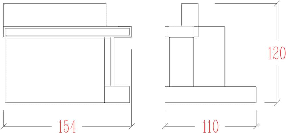 Meuble de Réception NATURAL DESK