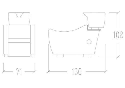 Fauteuil de Lavage NIRVANA