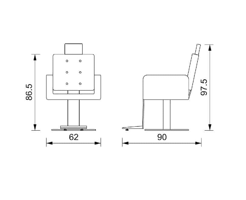 Fauteuil de Barbier ADAM