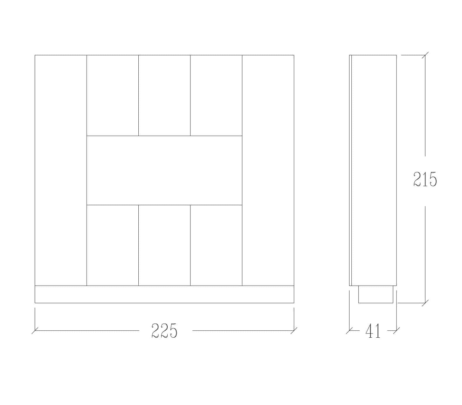 Meuble de Travail COLOUR SERVICE
