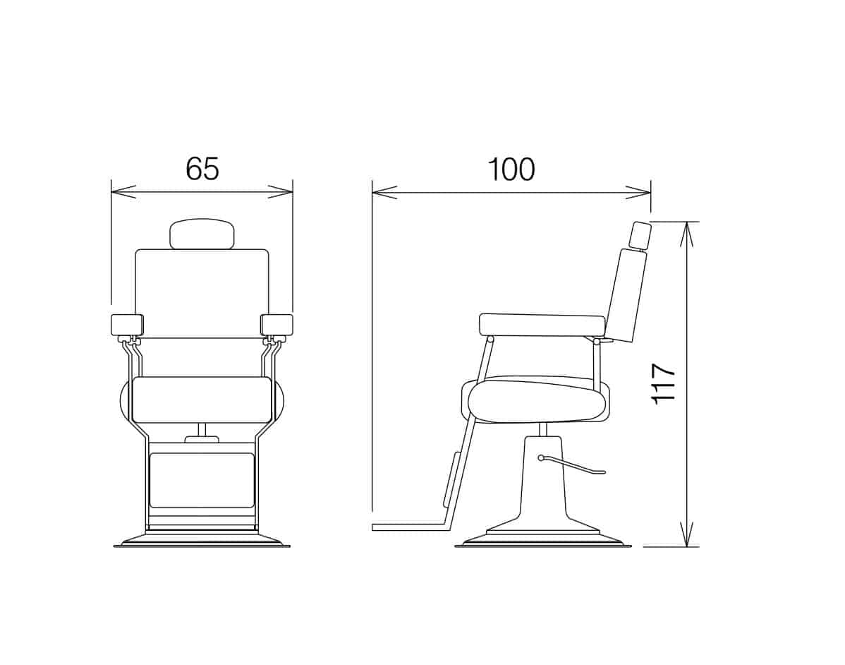 Fauteuil de Barbier DANDY