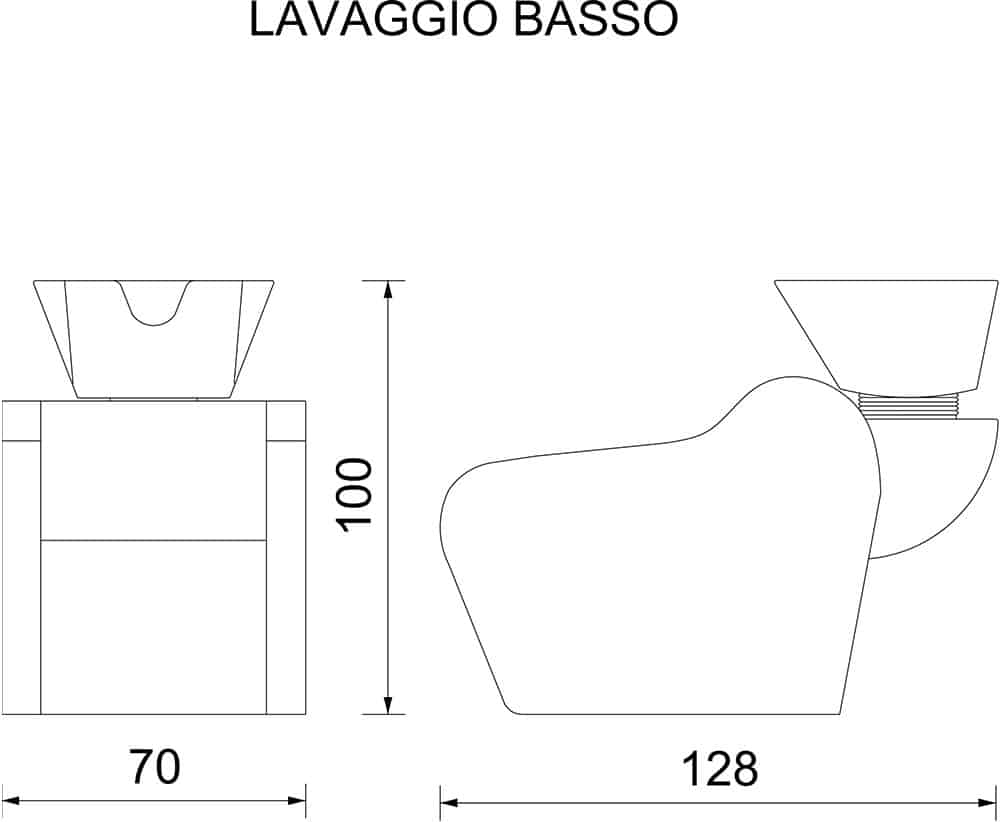 Fauteuil de Lavage BEAUTY BASKET FLORA