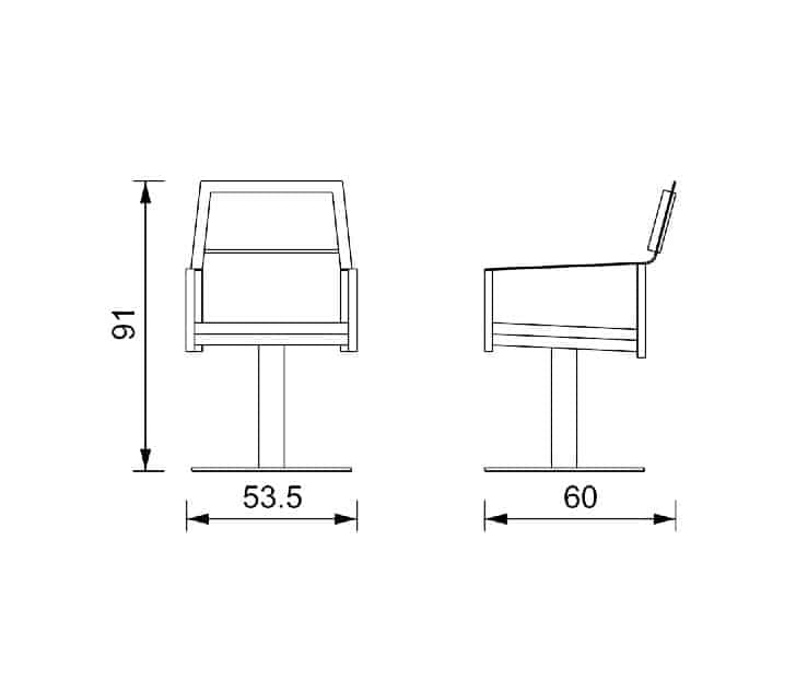 Fauteuil de Coiffure LUPE